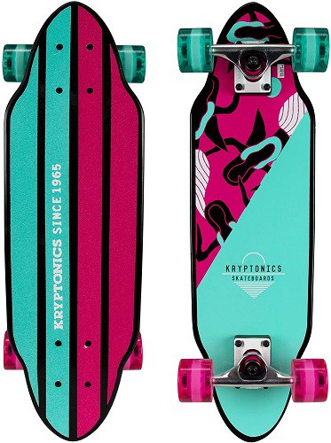 kryptonics cutaway cruiser skateboards