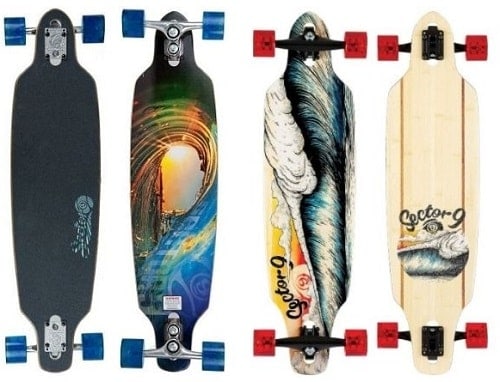 Sector 9 Unisex Macking Mini Lookout Complete Longboard