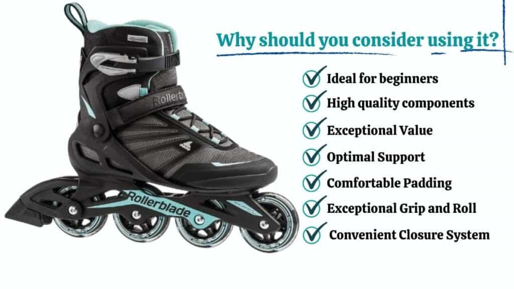 rollerblade womens zetrablade inline skates