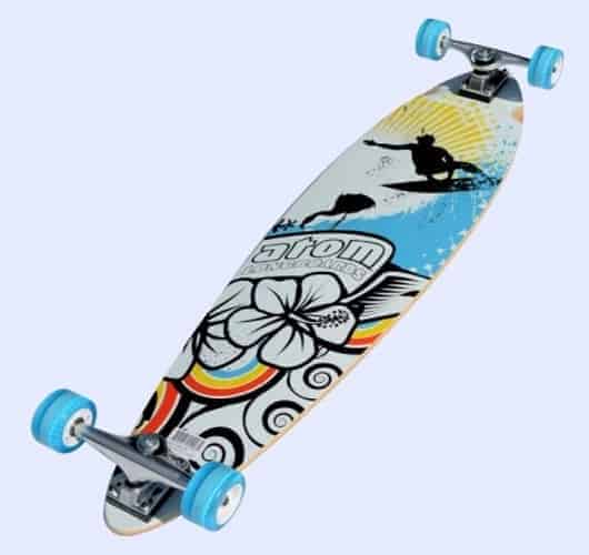 the Atom pintail lonboard 39inch