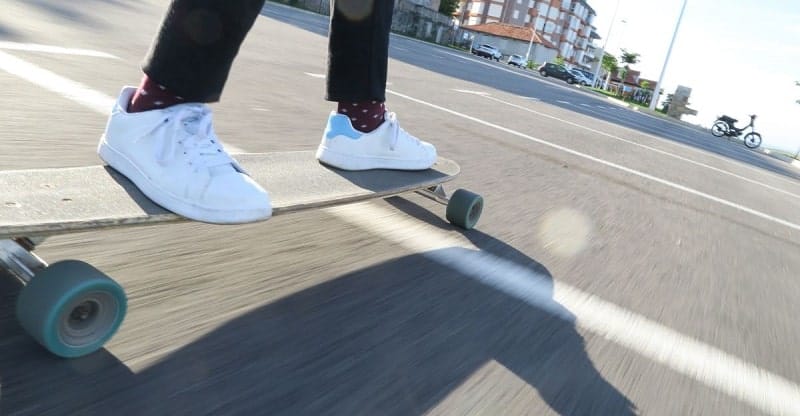 long-lasting Longboard Wheels Spinning