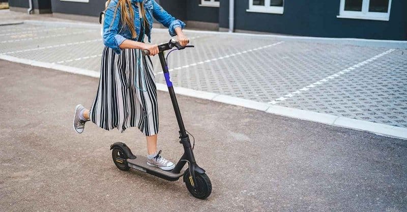 kick scooter or electric scooter