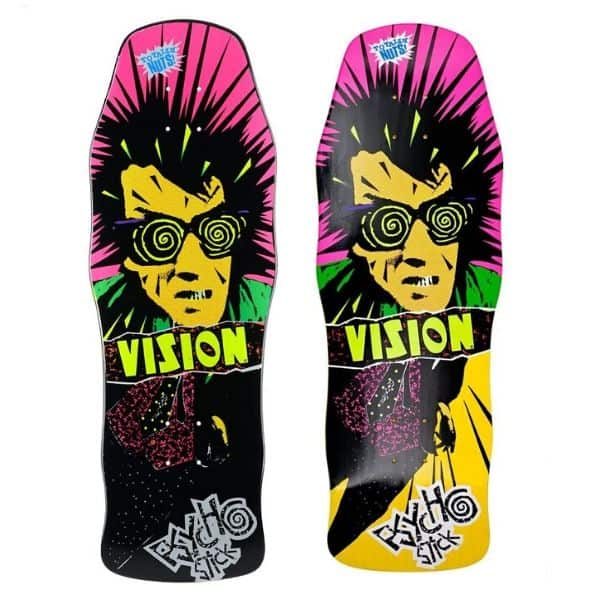 Vision Original Psycho Stick Reissue Skateboard deck