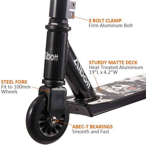 albott stunt scooter fork