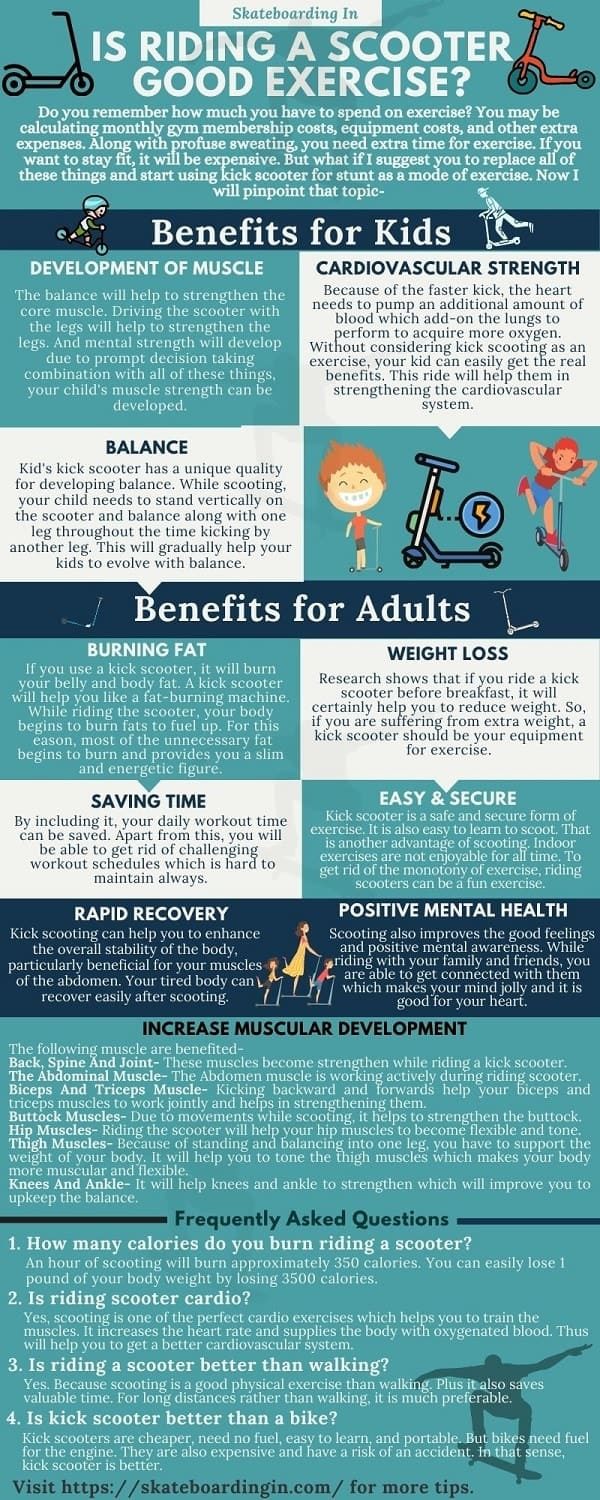 health benefits of riding a scooter health benefits of riding a scooter