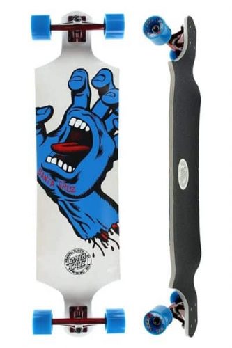 santa cruz screaming hand longboard